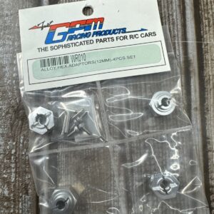 ADAPTADORES HEXAGONALES DE ALEACIÓN GPM WR010 12mm 1/10 RC AXIAL RACING WRAITH 4X4 ROCK RACER-