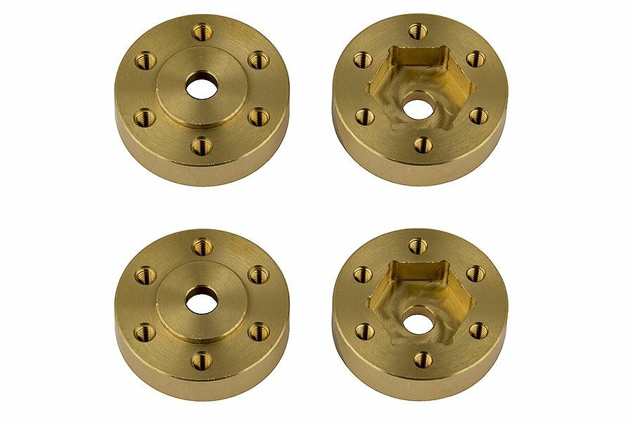 Element RC FT Enduro Beadlock adaptadores hexagonales LATÓN peso EL42104 12mm 6 tacos- - Image 2