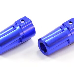 Adaptadores de eje trasero de aluminio FTX Outlaw Kanyon x2 FTX8383 extremos rectos de bloqueo-