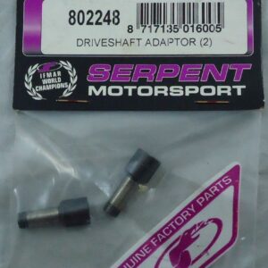 Adaptadores de eje de transmisión Serpent Racing 710/720/748/750 4x4 (2 piezas) SER802248-