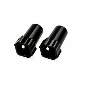 2Pcs Alloy Rear Cup Axle Adapters For 1/10 AXIAL SCX10 SCX022 ELECTRIC 4WD Parts