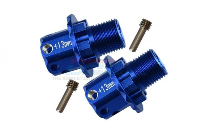 ADAPTADORES HEXAGONALES DE LLANTAS DE ALEACIÓN GPM - 13mm 8654 1/8 PARA TRAXXAS RC 4x4 SLEDGE MONSTER- - Image 3