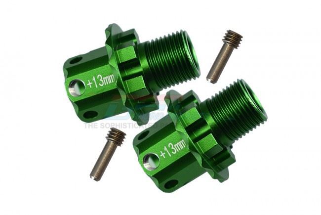 ADAPTADORES HEXAGONALES DE LLANTAS DE ALEACIÓN GPM - 13mm 8654 1/8 PARA TRAXXAS RC 4x4 SLEDGE MONSTER- - Image 4
