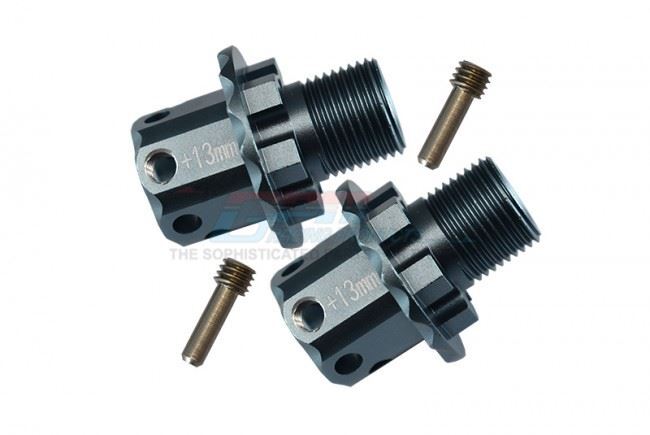 ADAPTADORES HEXAGONALES DE LLANTAS DE ALEACIÓN GPM - 13mm 8654 1/8 PARA TRAXXAS RC 4x4 SLEDGE MONSTER- - Image 5