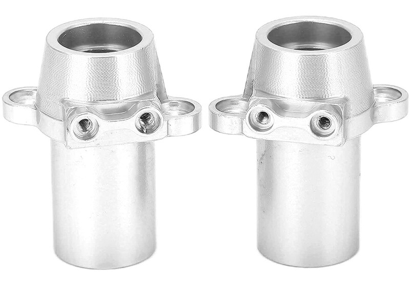 Adaptadores de cubo de eje recto de aleación portadores para Axial 1/10 RBX10 Ryft 4x4-
