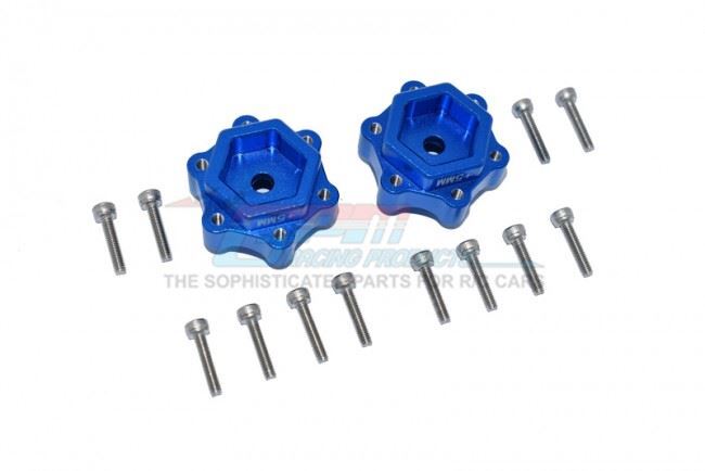 CONVERTIDOR ADAPTADORES HEXAGONALES DE ALEACIÓN GPM +5/10 mm LOSI 1/8 LMT 4X4 EJE SÓLIDO MONSTRUO- - Image 3