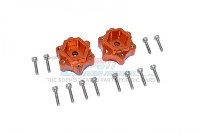 CONVERTIDOR ADAPTADORES HEXAGONALES DE ALEACIÓN GPM +5/10 mm LOSI 1/8 LMT 4X4 EJE SÓLIDO MONSTRUO- - Image 5