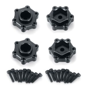 Convertidor adaptadores hexagonales +5 mm para RC 1/8 LOSI LMT 4x4 excavadora Monster 4S King Sling-