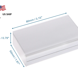 DIY Aluminum for Case Electronic Project PCB - Box 75x70x24mm
