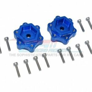 GPM LMT010W ALUMINIO +5mm ADAPTADORES HEXAGONALES CONVERTIDOR LOSI 1/8 LMT 4X4 EJE SÓLIDO MONSTRUO-