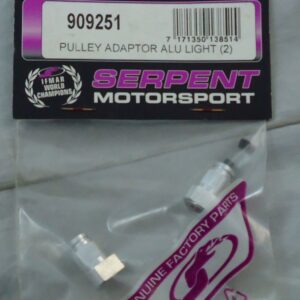 Adaptador de polea ligera de aleación Serpent Racing 960/966 4x4 SER909251-