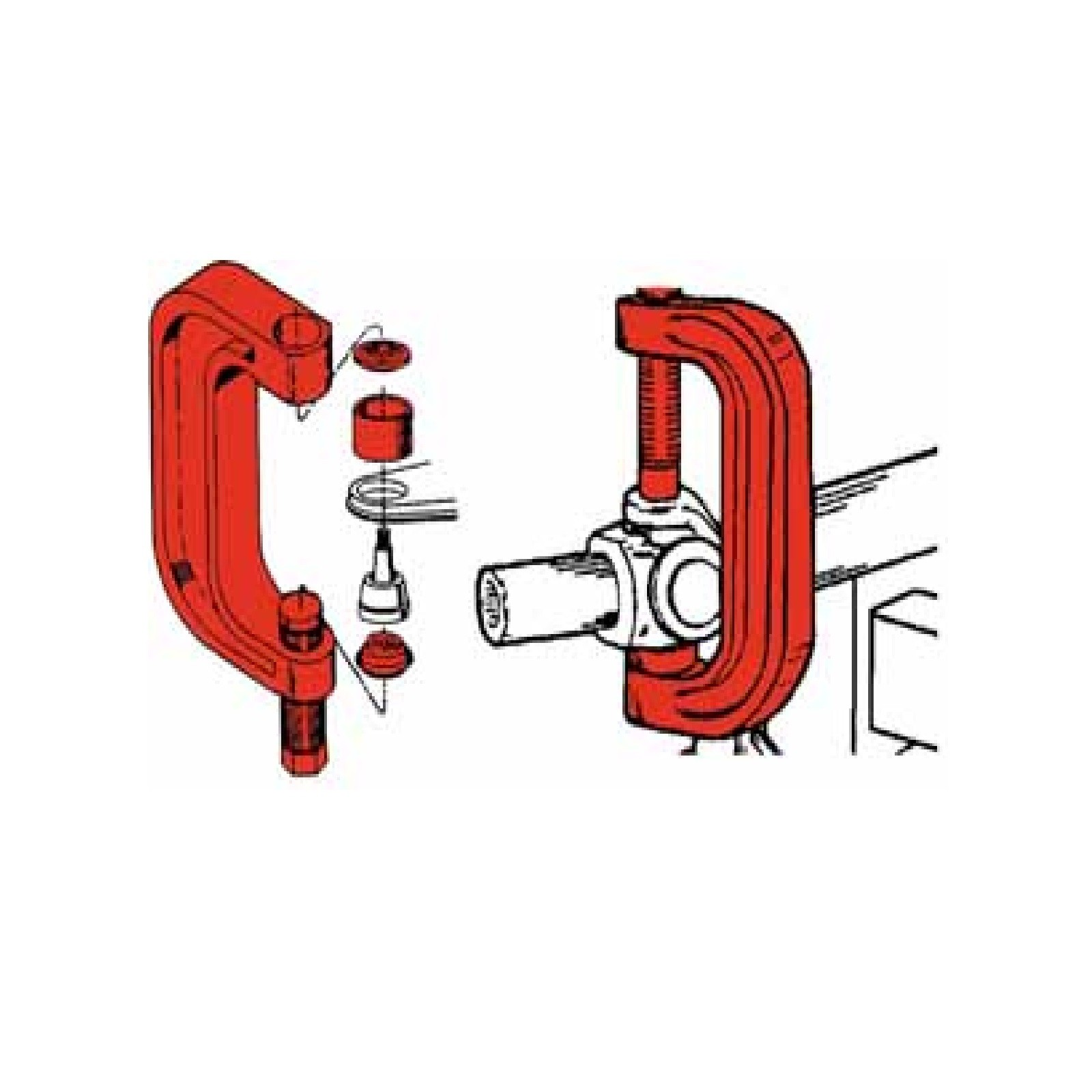 Specialty Universal 4WD Ball Joint Press with Adaptors & Durable Plastic Case - Image 2