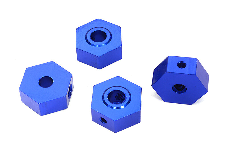 Adaptadores de rueda hexagonal mecanizados de 17 mm para Monster Truck Losi 1/8 LMT y LMT 2.0 4x4-