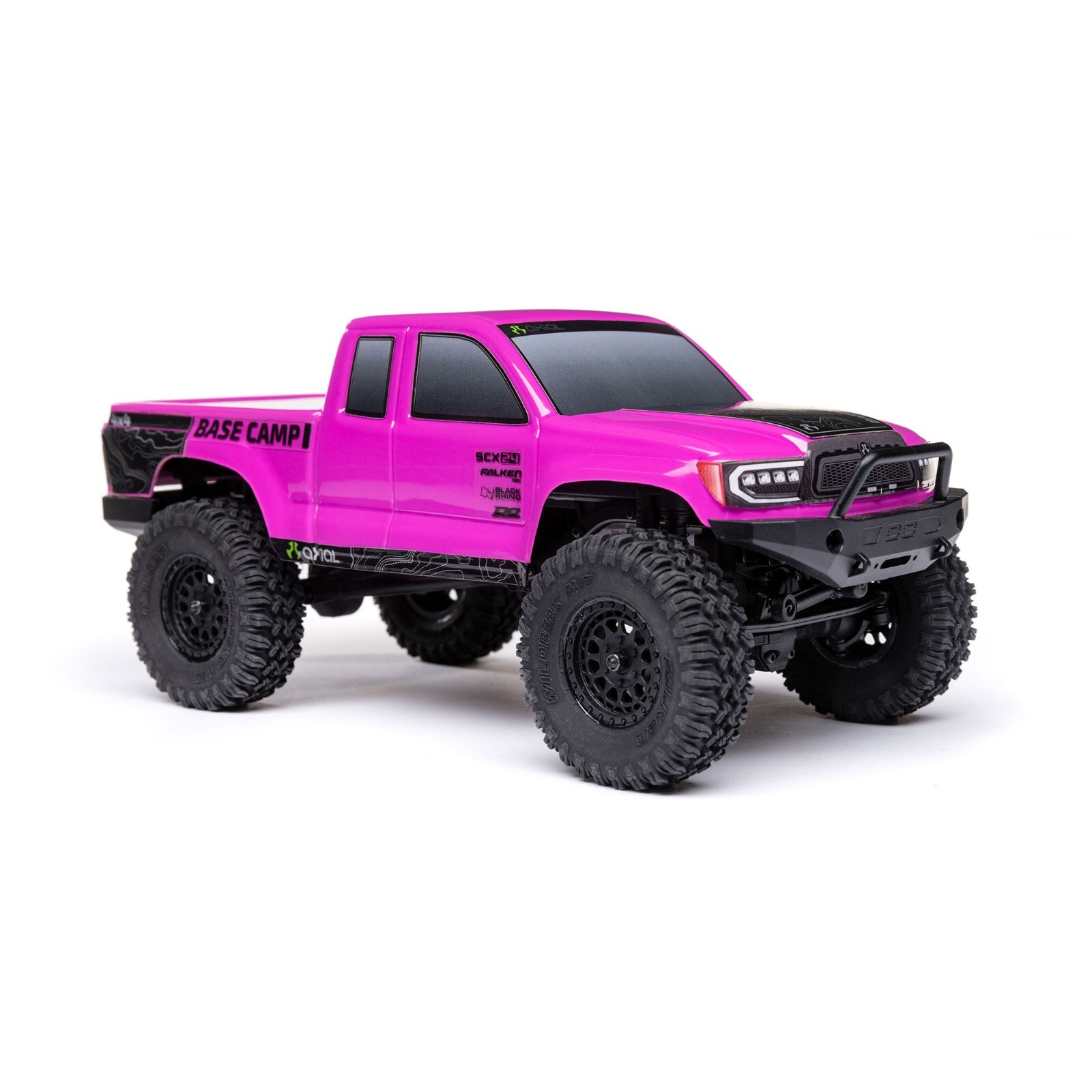 Campamento Base Axial SCX24 Escala 1/24 Eléctrico Cepillado RTR Rosa AXI1219T3- - Image 4