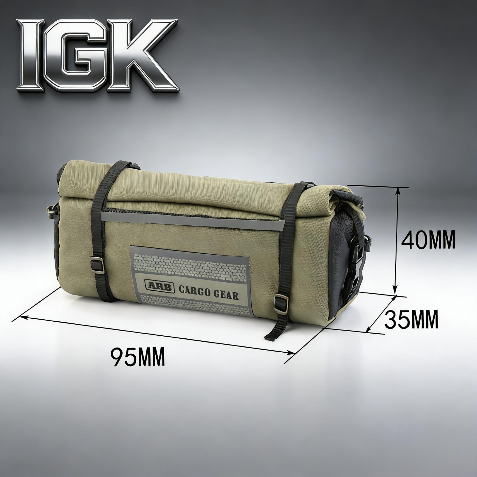 Bolsa de equipaje de techo simulada con orugas 1/10 RC - Decoración para TRX4/SCX10/RC4WD D90- - Image 2