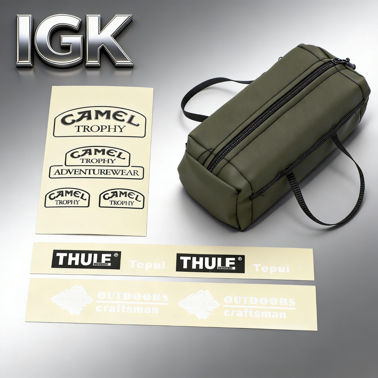 1/10 Scale RC Crawler Roof Luggage Bag - Simulation Scene Decor for Tamiya/SCX10 - Image 2