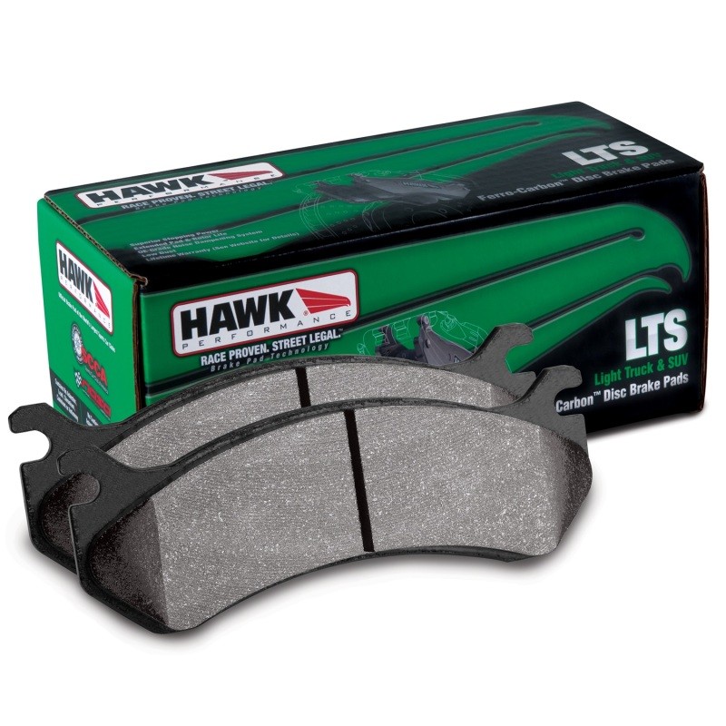 Pastillas de freno de calle Hawk LTS HB490Y.665 para SUV Toyota Tacoma Lexus GX460-