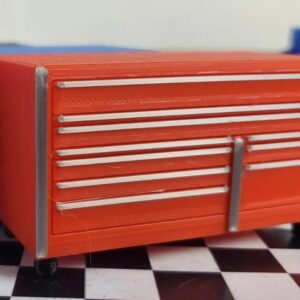 Toolbox Workbench Air Compressor Welder Ramps Diesel 1/24 1/25 Scale Garage Shop