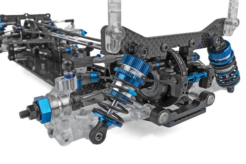 Team Associated TC7.2CC Clear Kit RC10 1/10 4x4 RC Car Racing Touring Collector- - Image 3
