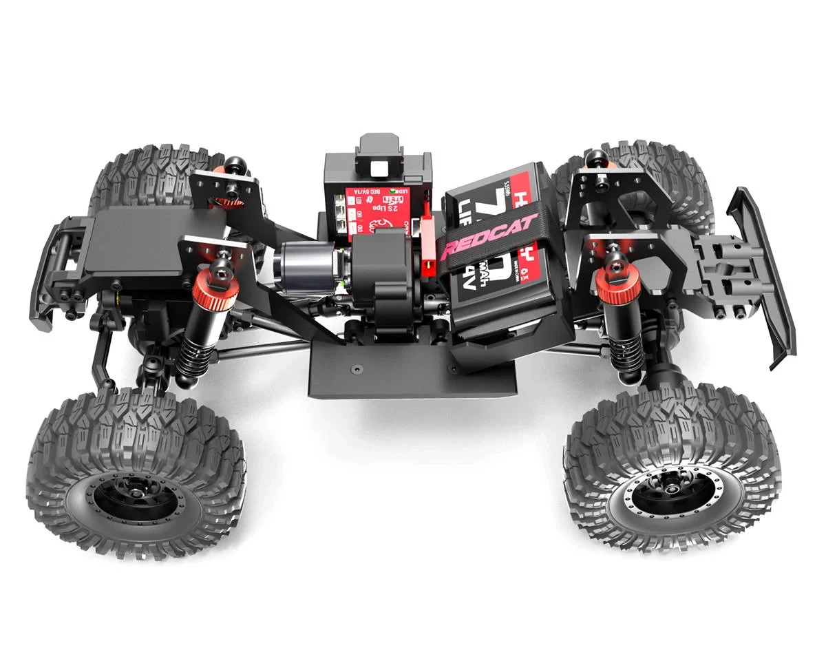 Redcat Ascent-18 1/18 4x4 RTR sin escobillas Rock Crawler naranja RER39151- - Image 3