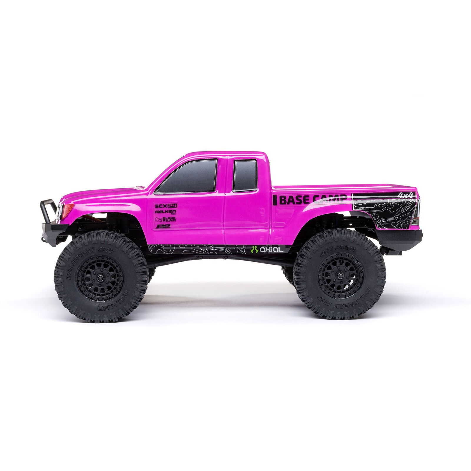 Axial AXI-1219T3 1/24 SCX24 Base Camp 4x4 Rock Crawler cepillado RTR rosa- - Image 4