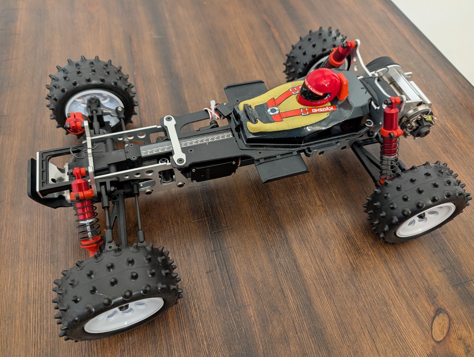 Buggy Kyosho Optima KYO30617B escala 1/10 4x4 con 2 carrocerías y soportes Optima Pro- - Image 3