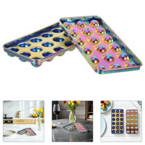 Ice Molds for Cocktails Cube Trays Freezer Breastmilk Storage Containers