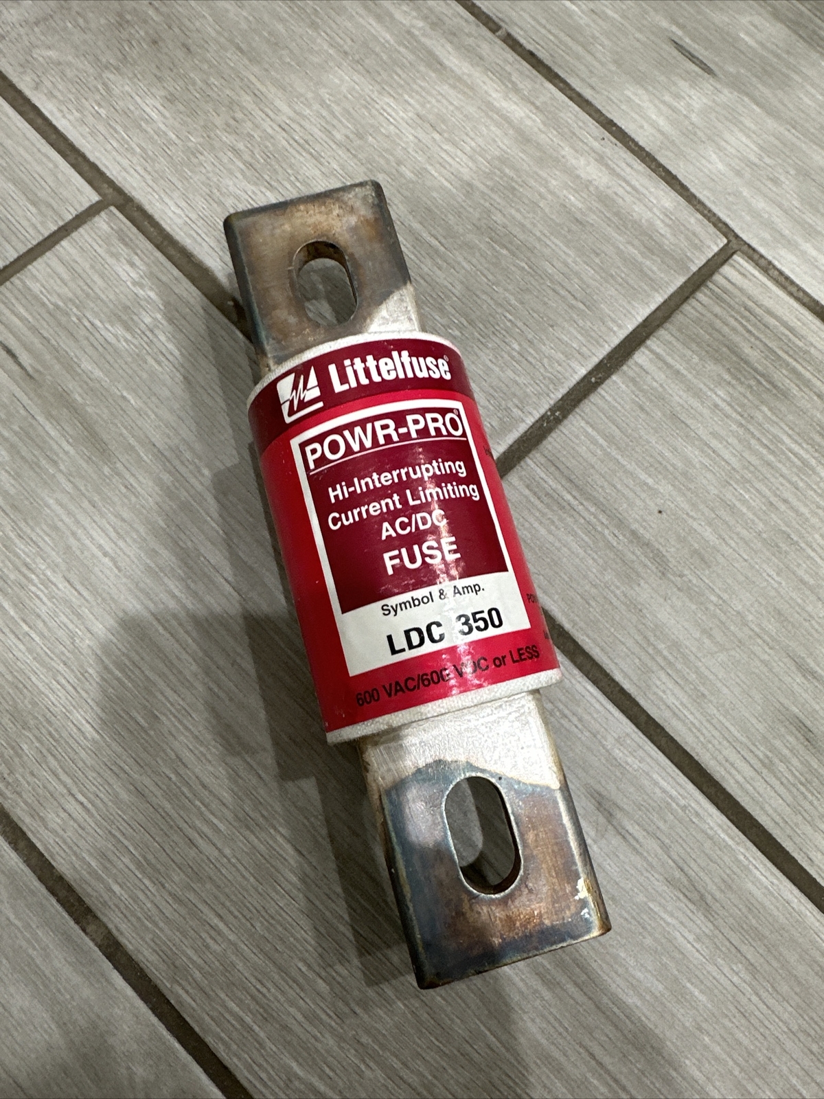 ⚡️LDC-350 Littelfuse Hi-Interrupting Current Limiting Fuse POWR-PRO 350A 600V L