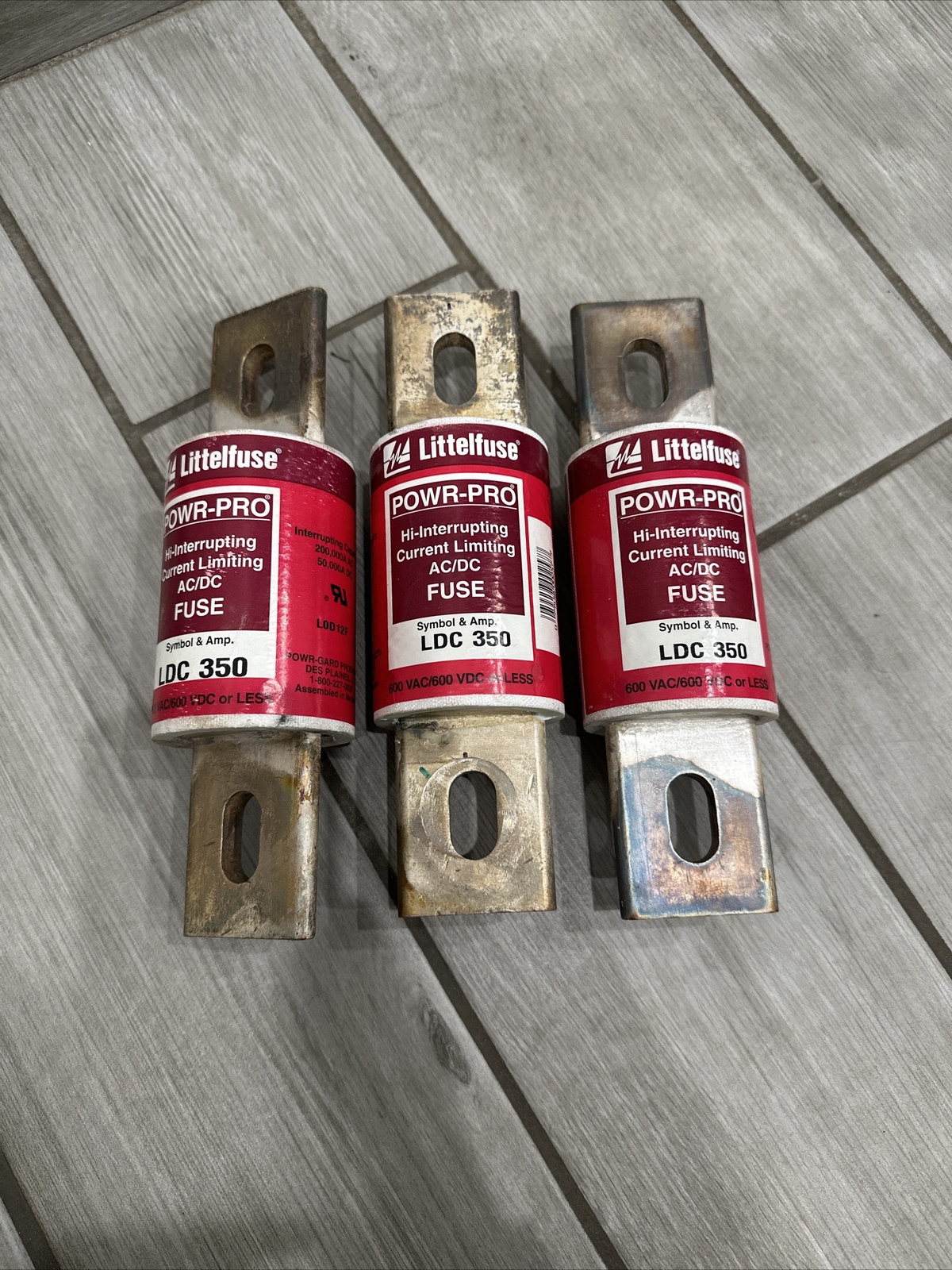 ⚡️LDC-350 Littelfuse Hi-Interrupting Current Limiting Fuse POWR-PRO 350A 600V L - Image 2