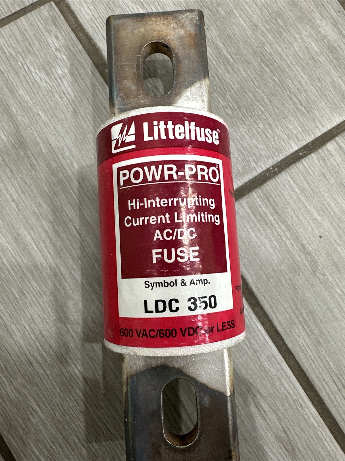 ⚡️LDC-350 Littelfuse Hi-Interrupting Current Limiting Fuse POWR-PRO 350A 600V L - Image 3
