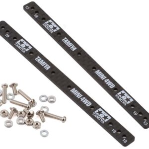 TAMIYA ACCESSORI MINI 4WD PIASTRA DI RINFORZO IN CARBONIO 1.5 mm ART 15497