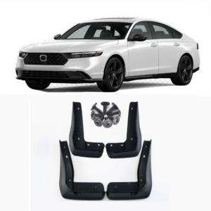 Guardabarros delantero y trasero negro para Honda Accord 2023 guardabarros guardabarros guardabarros-