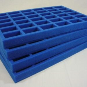 Juego de bandejas KR con cuatro bandejas de compartimento 36 para figuras de metal o resina (F4S)-