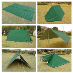 Impermeables Campamentos Lonas Toldos Lonas de Lluvia Mochilero Lonas Refugios Lluvia-