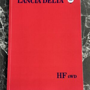 Lancia Delta HF 4WD - Scheda di omologazione rally - Fiche