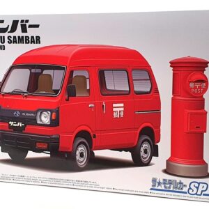 Kit Modelo Aoshima Escala 1/24 05998 - Subaru Sambar Techo Alto 4x4-