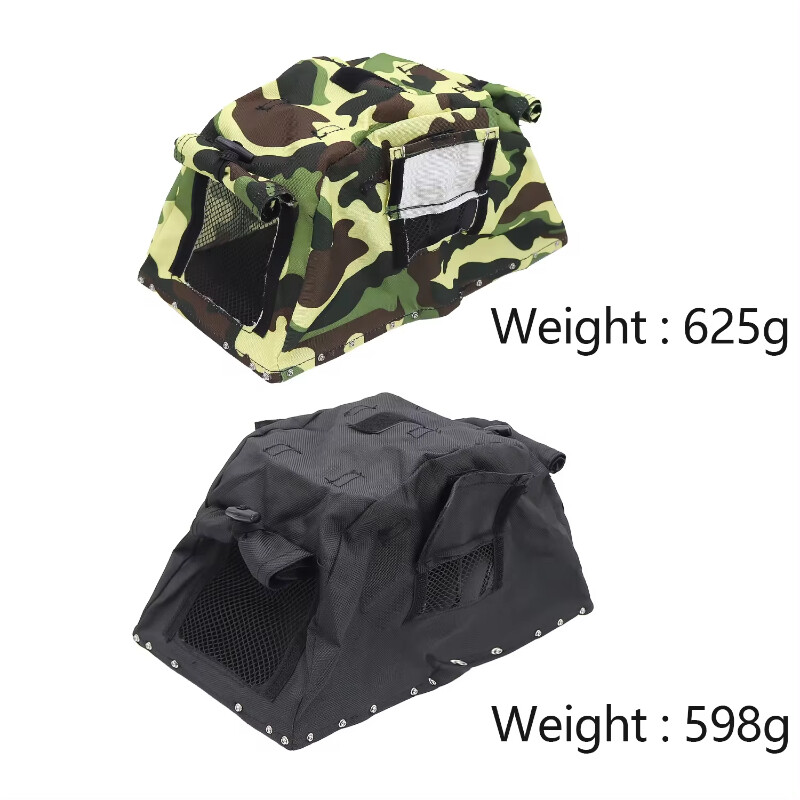 Car Roof Folding Tent for 1/8 1/10 RC SCX10 TRX4 CAPRA RGT86100 YK4102 RC4WD D90 - Image 4