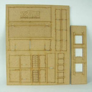 Scale Production 1/24 1/25 Workbench #2 MDF Wood Laser Cut