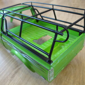 Baca de techo de metal de juguete Tamiya 1/10 RC Toyota High Lift Hilux Bruiser RC4WD Mojave-