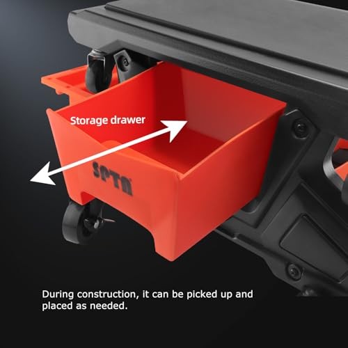 Automotive Mobile Rolling Mechanics Stool - Heavy Duty Roller Creeper Seat - Image 4
