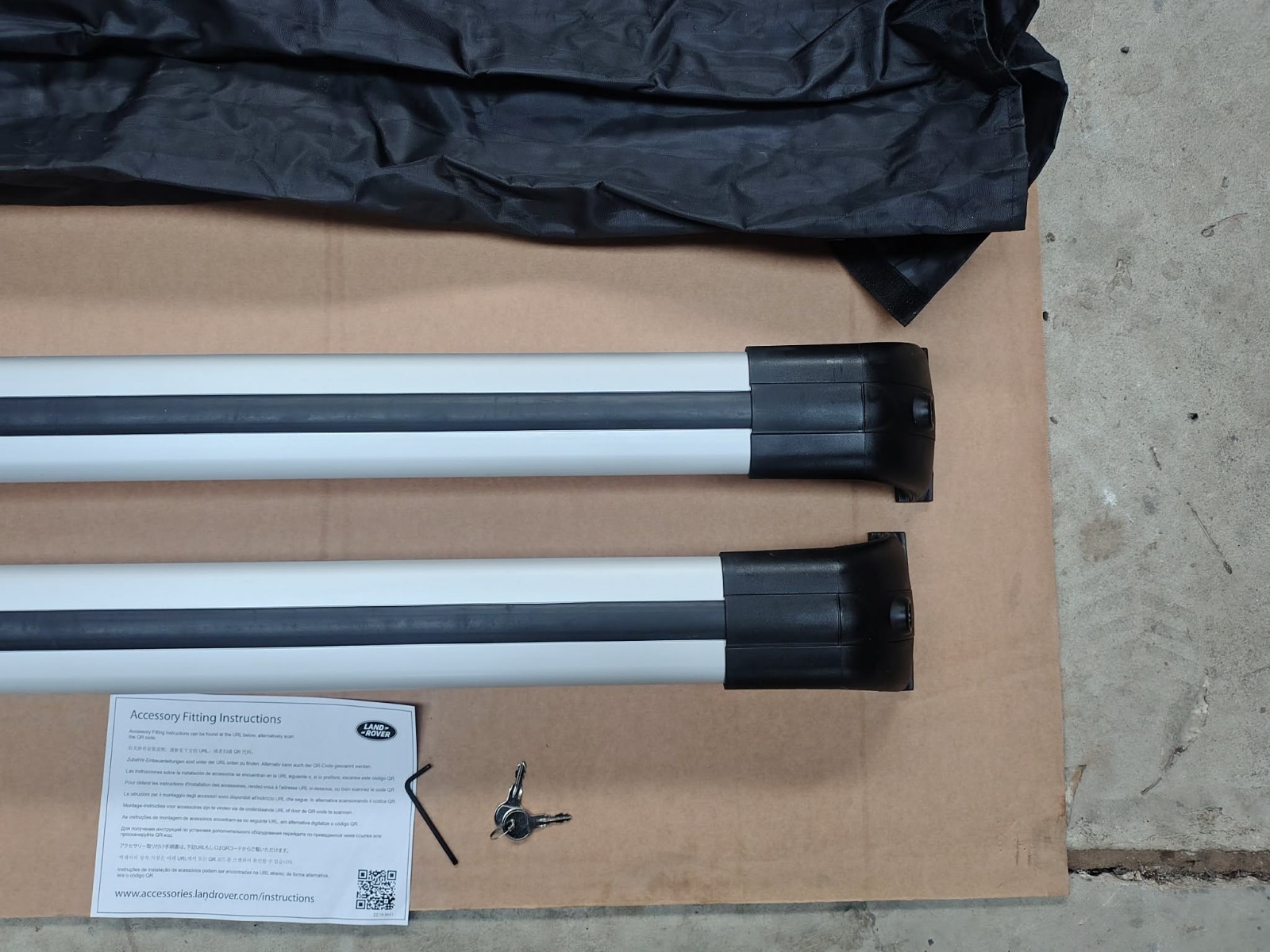Barras transversales de techo originales Land Rover Discovery 3 o 4 portaequipajes- - Image 3