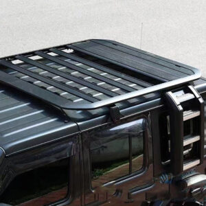 Se adapta a Jeep Wrangler JL 2D 4D 2018-2024 techo cesta portaequipajes marco de caja-