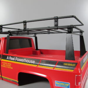 Nuevo portaequipajes de techo de plataforma de carga de metal para camión Tamiya R/C 1/10 Super Clodbuster 4x4-