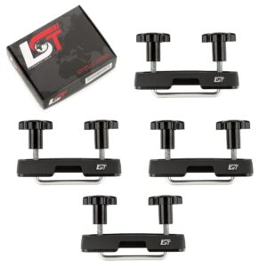 Juego de montaje de caja de techo soporte en U 60 mm de ancho soporte de baúl de techo para JEEP-
