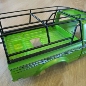 Portaequipajes de techo de metal Tamiya 1/10 RC Toyota Hilux Bruiser RC4WD Trailfinder Truck-
