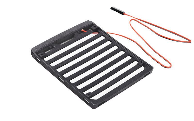 Baca de techo plana con LED para equipaje Axial SCX24 JT Gladiator VVV-C1363 RC4WD 24th- - Image 2