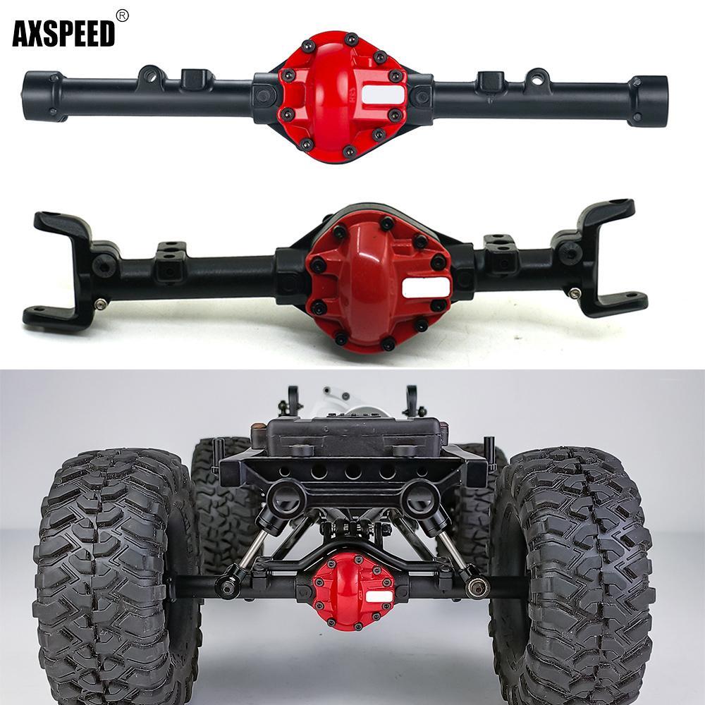 Carcasa de eje trasero delantero de aleación FLYXM ARB Edition para oruga RC 1:10 RC4WD D90- - Image 2