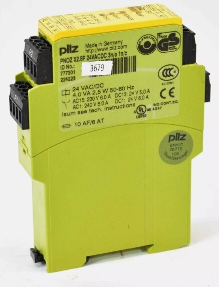 777301 PILZ - PNOZ X2.8P 24VACDC 3N/O 1N/C - Image 4