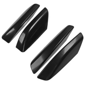 4 piezas cubierta de extremo de riel de portaequipajes de techo tapa accesorios de automóvil para 4x4 N210 2-