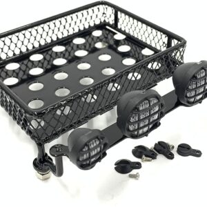 Equipaje de techo modelo R/C para juguete 1/10 1/12 CROSSRC AXIAL SCX10 coche Rock Crawler-